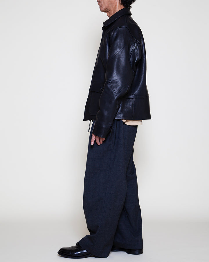 WG001 - Willis & Geiger "G-8" / Black Goat Leather