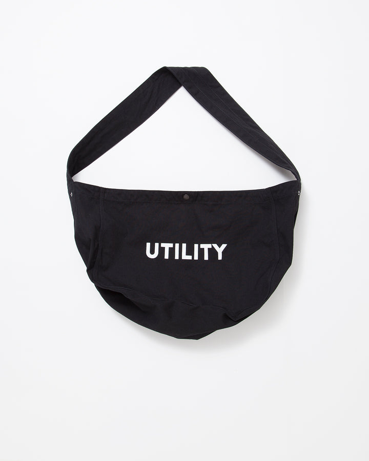 CB004 - NEWS PAPER BAG / Black