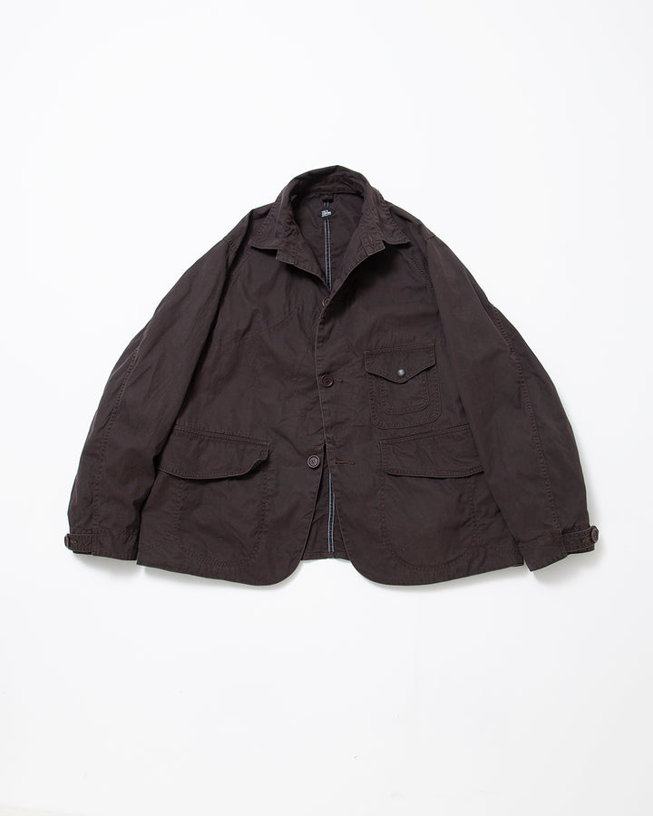 CJ001 - CORONA・GAME JACKET / Chocolate Brown w/ Bio-wash