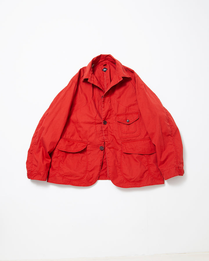 CJ001 - CORONA・GAME JACKET / Red w/ Bio-wash
