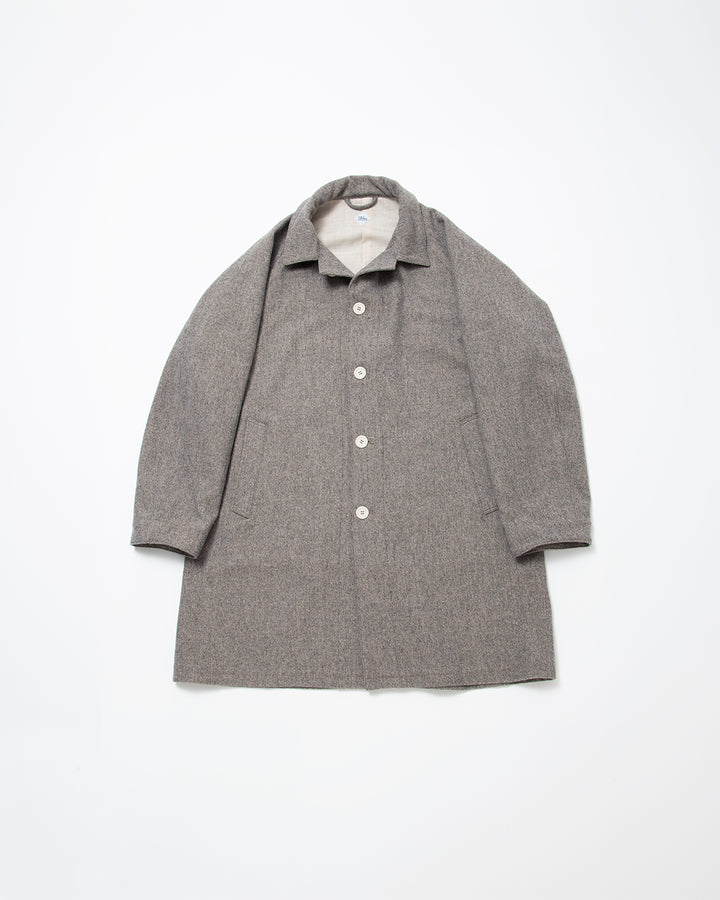 CJ027L - CORONA・UP DUSTER COAT / Melange Sand
