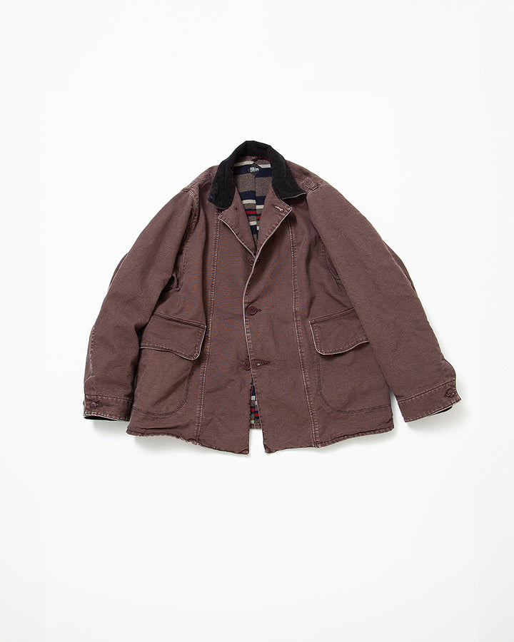 CJ076 - UTICA FIELD COAT / Chocolate Brown