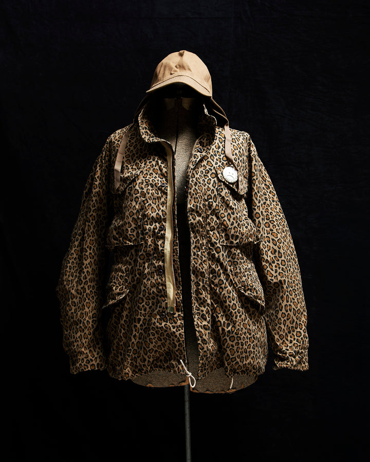 CJ112 - CORONA・M-65 FIELD JACKET / Leopard w/ Special Bio-wash