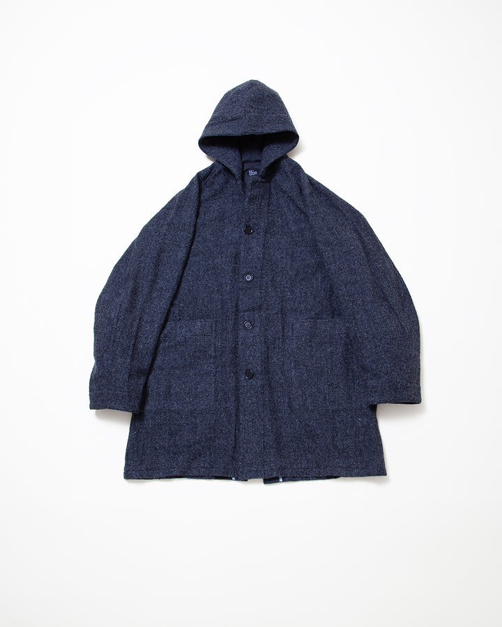 CJ127 - CORONA・UP DUSTER PARKA COAT / Charcoal
