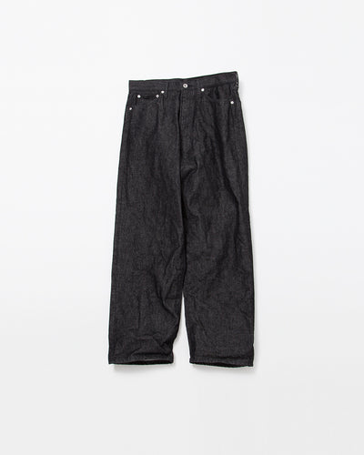 THE CORONA UTILITY・W05 5Pocket / Black Denim