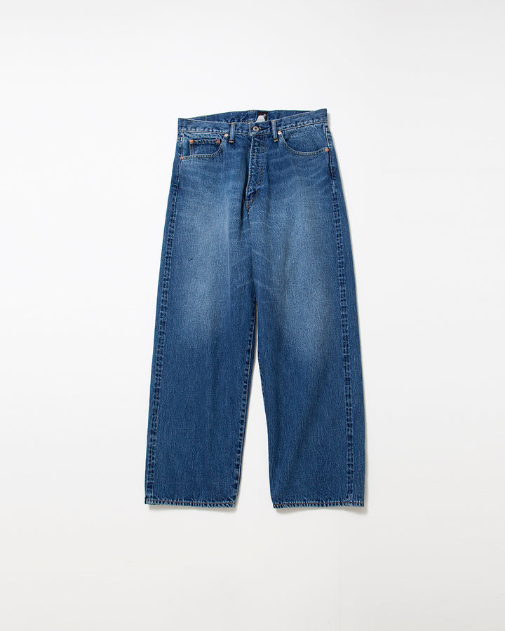 CP005 - W05 5POCKET / Indigo Denim w/ Special Bio-wash