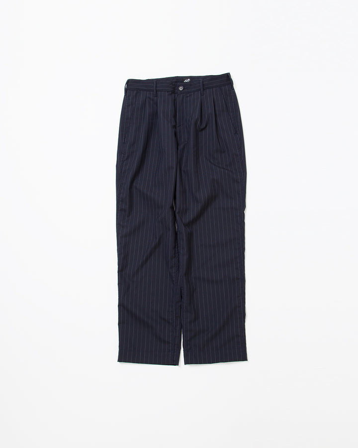 CP026・2T DESERT SLACKS / Pinstripe on Navy