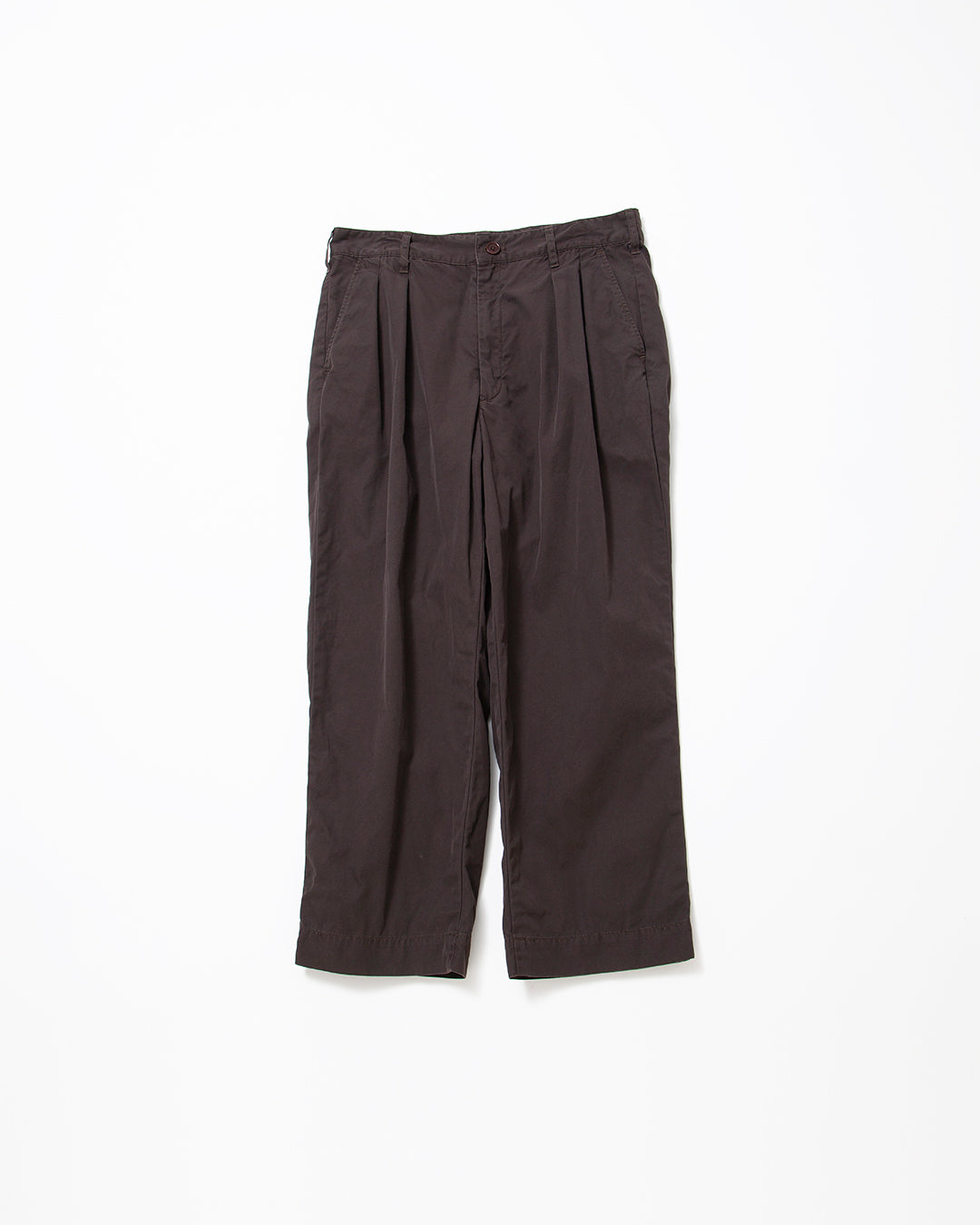 CP026 - 2T DESERT SLACKS / Chocolate Brown w/ Bio-wash – THE