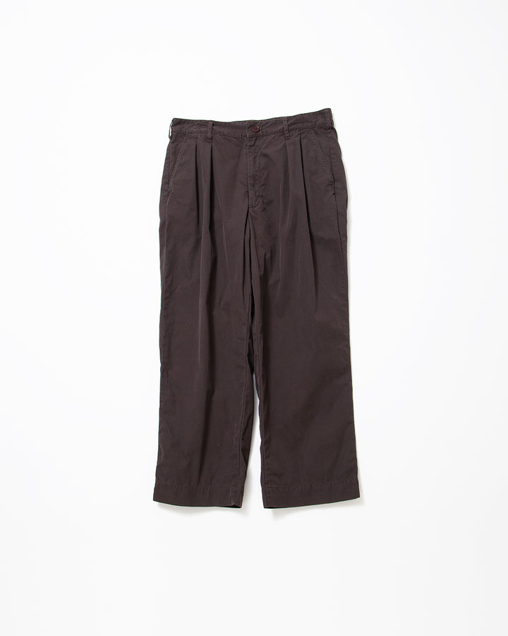 CP026 - 2T DESERT SLACKS / Chocolate Brown w/ Bio-wash