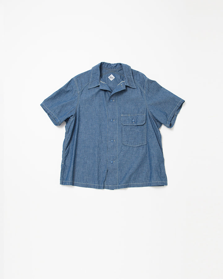 CS011S・UTILITY FIELD SHIRT / Blue Chambray
