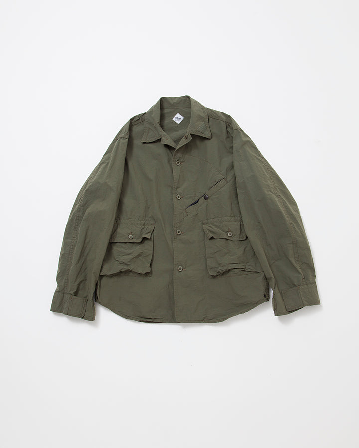CSJ001・HUNTER HIKER JAC SHIRT / Leaf Green