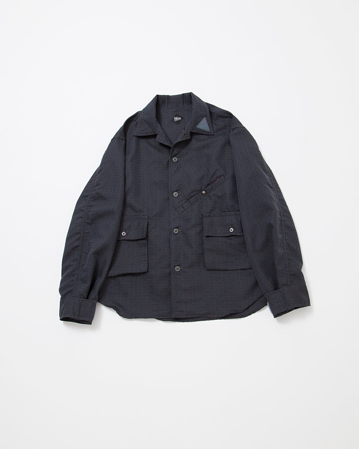 CSJ001・HUNTER HIKER JAC SHIRT / Black