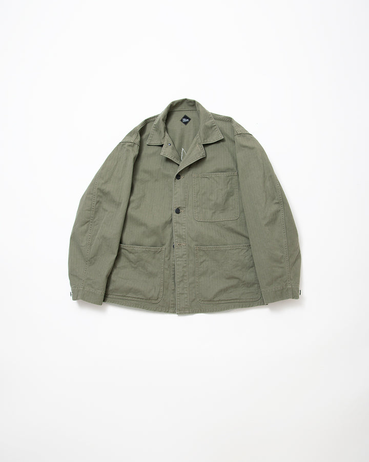 CSJ005 - N-3 JUMPER / Light OG w/ Bio-wash