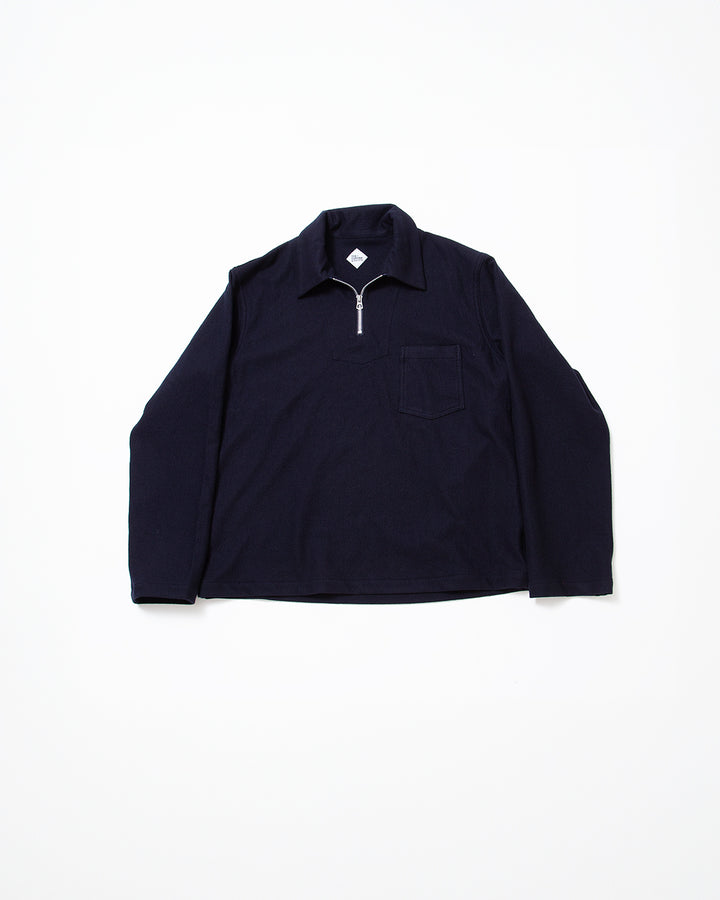 CSJ006 - CORONA・HALF ZIP SAILOR JACKET / Navy