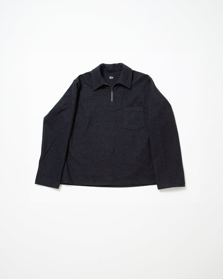 CSJ006 - CORONA・HALF ZIP SAILOR JACKET / Top Charcoal