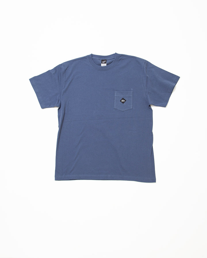 CT033 - LABEL POCKET TEE / Hazy Navy