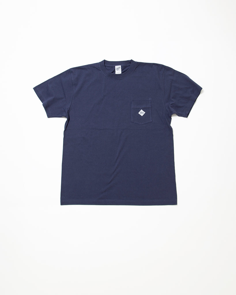 CT033 - LABEL POCKET TEE / Hazy Purple – THE CORONA UTILITY