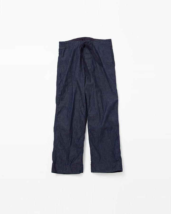 FATIGUE SLACKS - FP018・NAVY EASY SLACKS / Indigo Denim