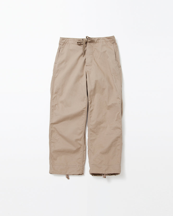 FP018・NAVY EASY SLACKS / Khaki