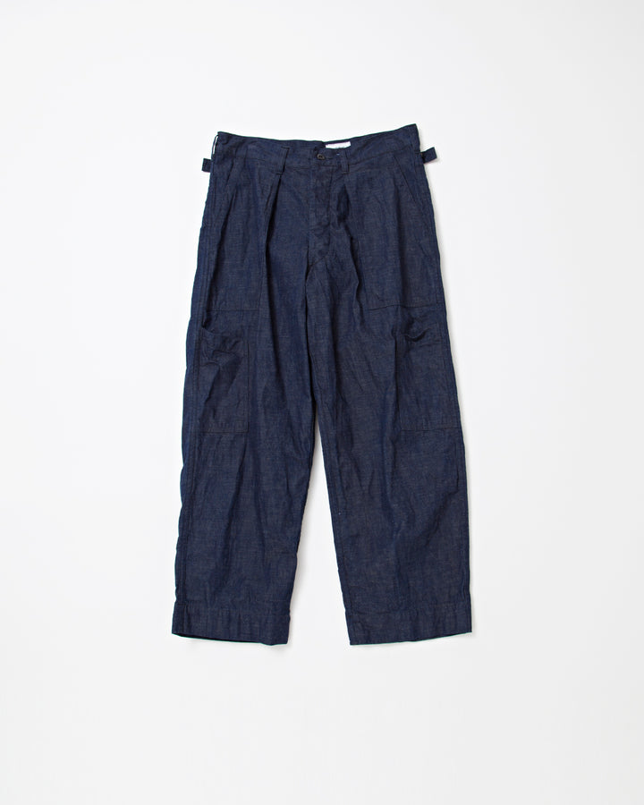 FATIGUE SLACKS - FP025・MECHANIC SLACKS / Indigo Denim