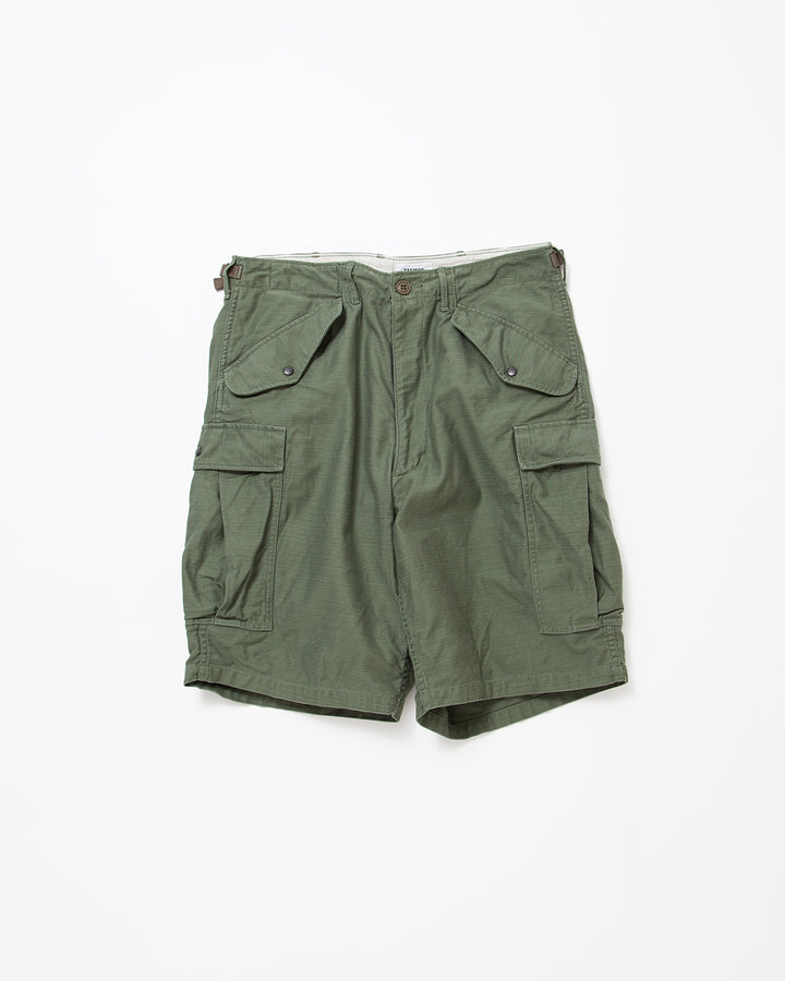 FP029・M-51 SHORT SLACKS / Light OG w/ Bio-wash