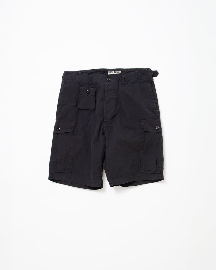 FP030 - a-1 clothing × FATIGUE SLACKS・ROYAL TAILOR・B.D.U SHORT SLACKS / Black