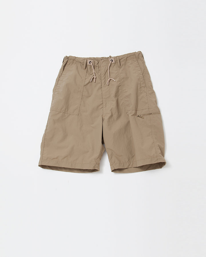 FP024S・UTILITY EASY SHORT SLACKS / Khaki