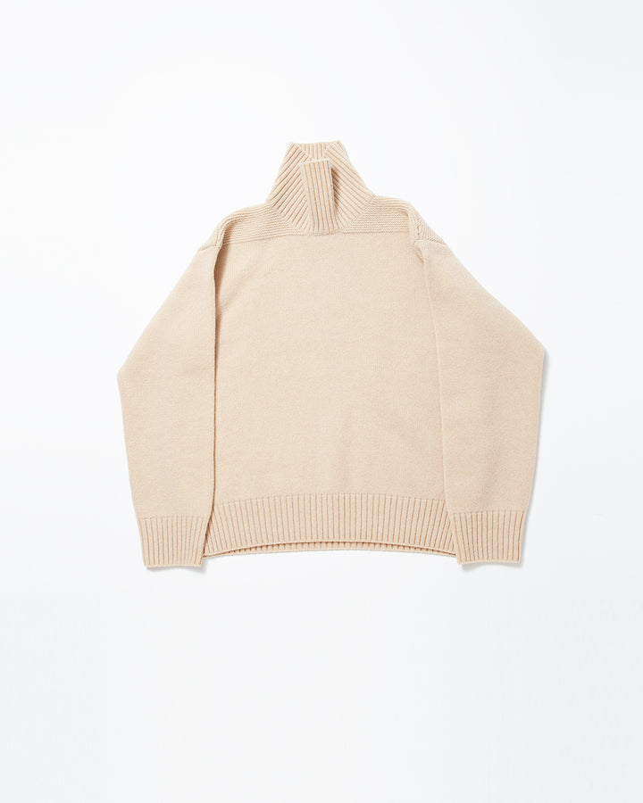 KN002 - KeyHole・NAVY TURTLE / Melange Natural