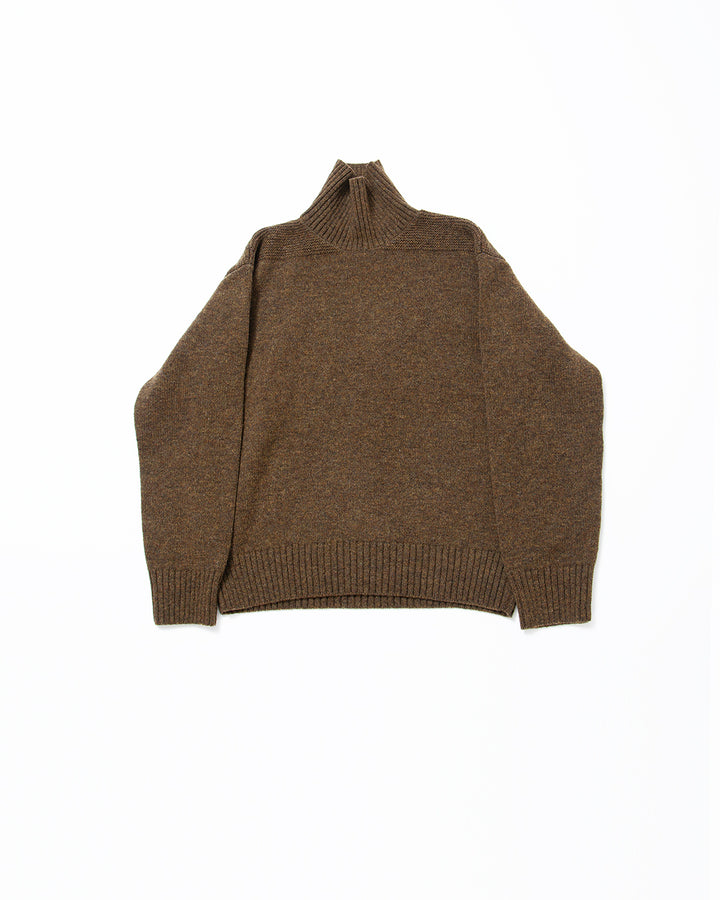 KN002 - KeyHole・NAVY TURTLE / Melange Khaki Green