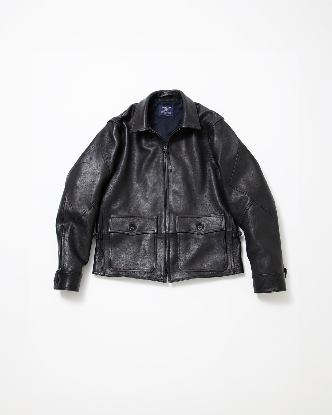WG001 - Willis & Geiger "G-8" / Black Goat Leather