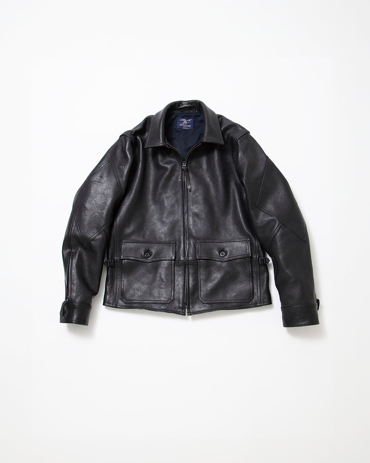 WG001 - Willis & Geiger "G-8" / Black Goat Leather