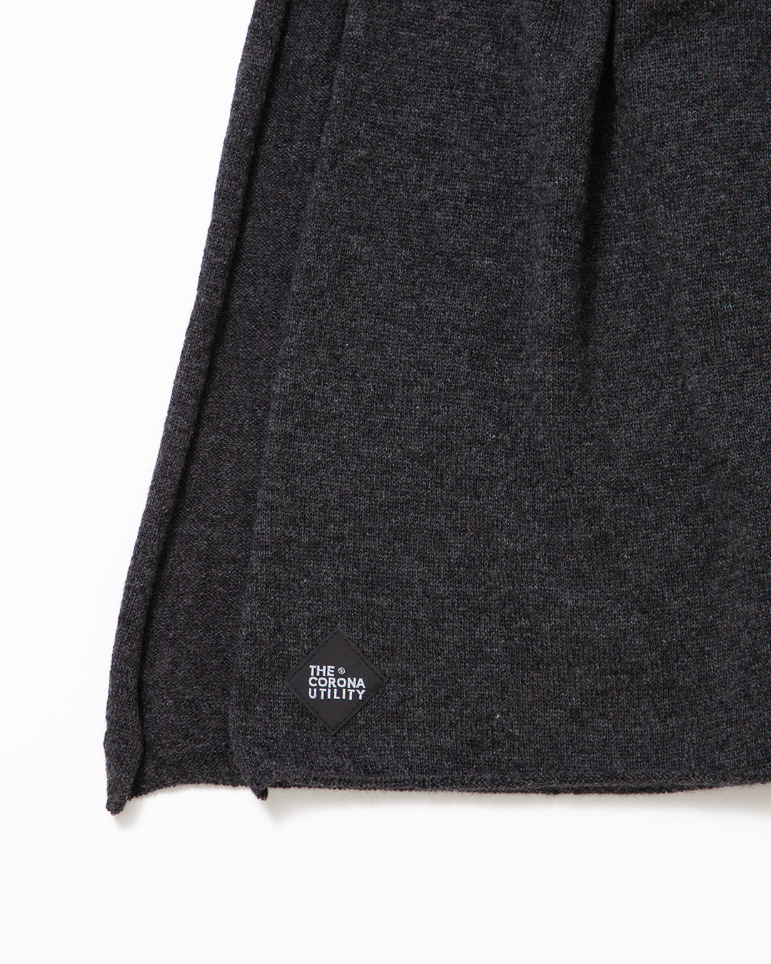 CA017 - CASHMERE GAUZE STOLE / Top Charcoal