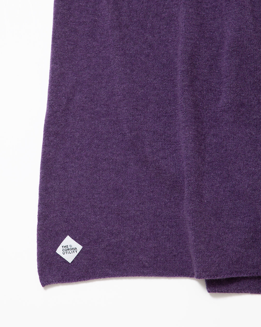 CA017 - CASHMERE GAUZE STOLE / Heather Purple