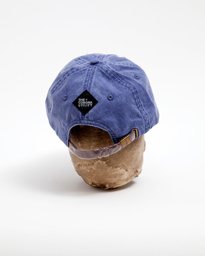 CA020・CORONA LOGO EMBROIDERY CAP / Purple × Red Embroidery