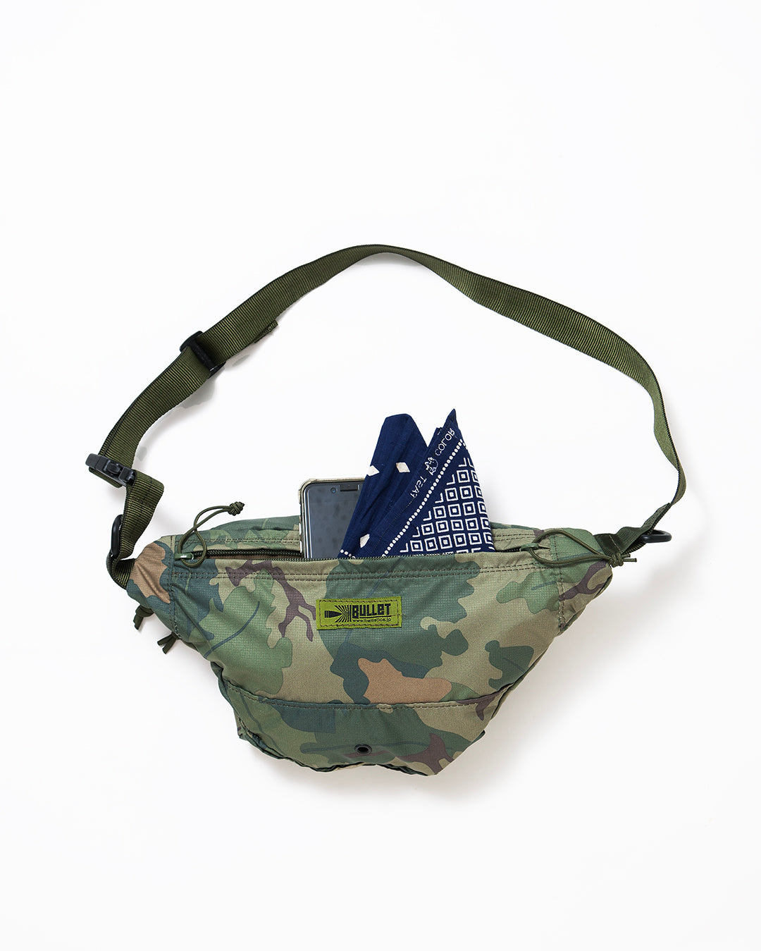 BALLISTICS × CORONA・CB002 - UTILITY FUNNY POUCH / Mitchell Pattern Camo