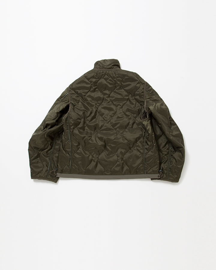 CJ020・ COMBAT QUILTING LINER JACKET / Olive Green