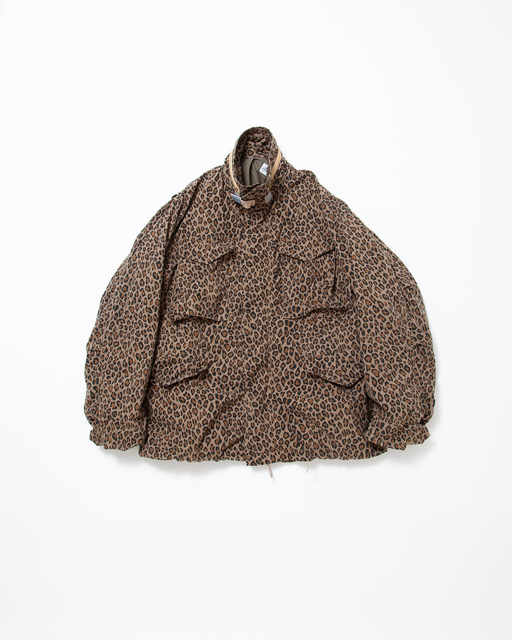 CJ112 - CORONA・M-65 FIELD JACKET / Leopard w/ Special Bio-wash