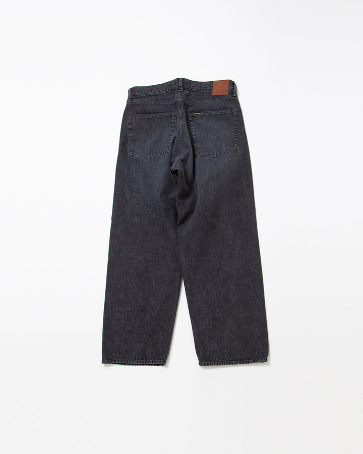 CP005 - W05 5POCKET / Black Denim w/ Special Bio-wash