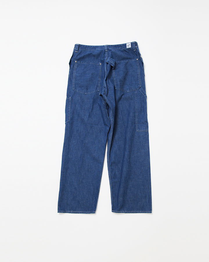 CP011・HALF O'ALLS / Indigo Denim w/ Stone Bio Wash