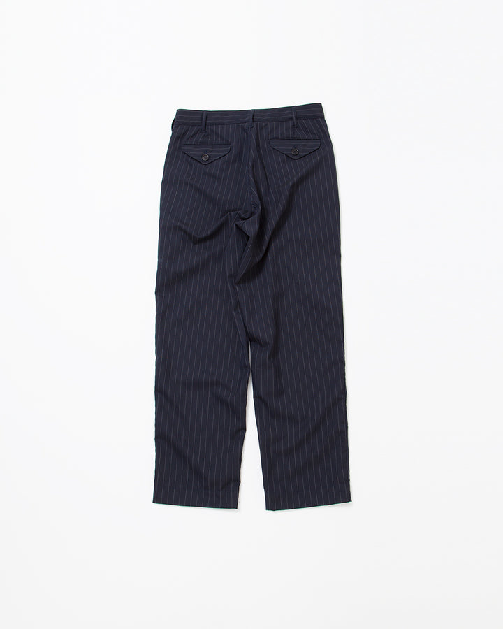 CP026・2T DESERT SLACKS / Pinstripe on Navy