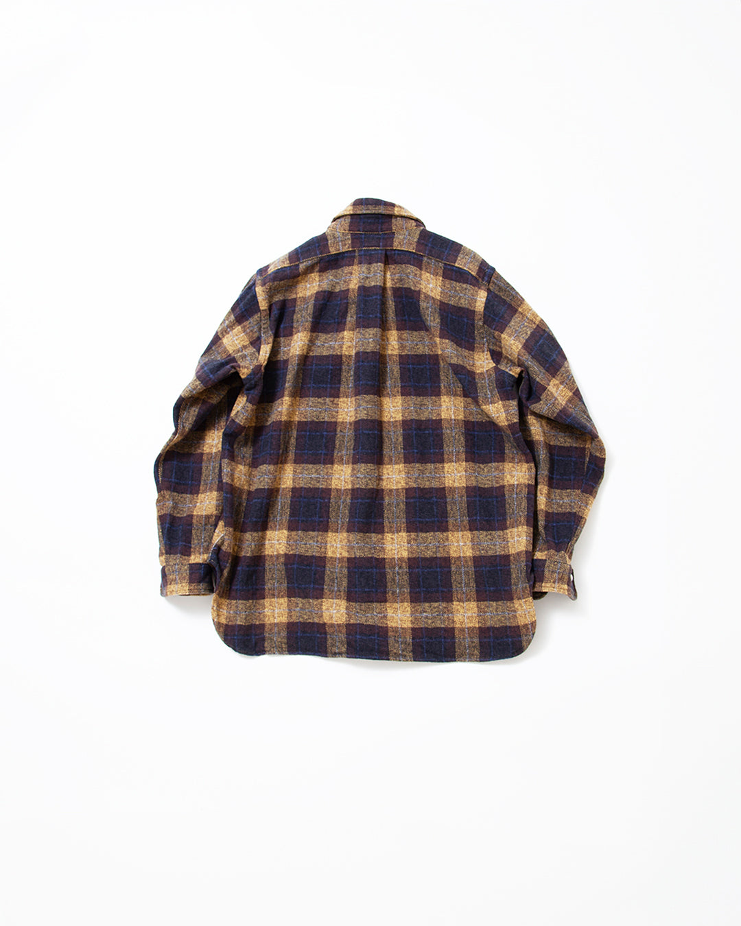 CS005 - W.C.W SHIRT PULLOVER / Yellow × Brown