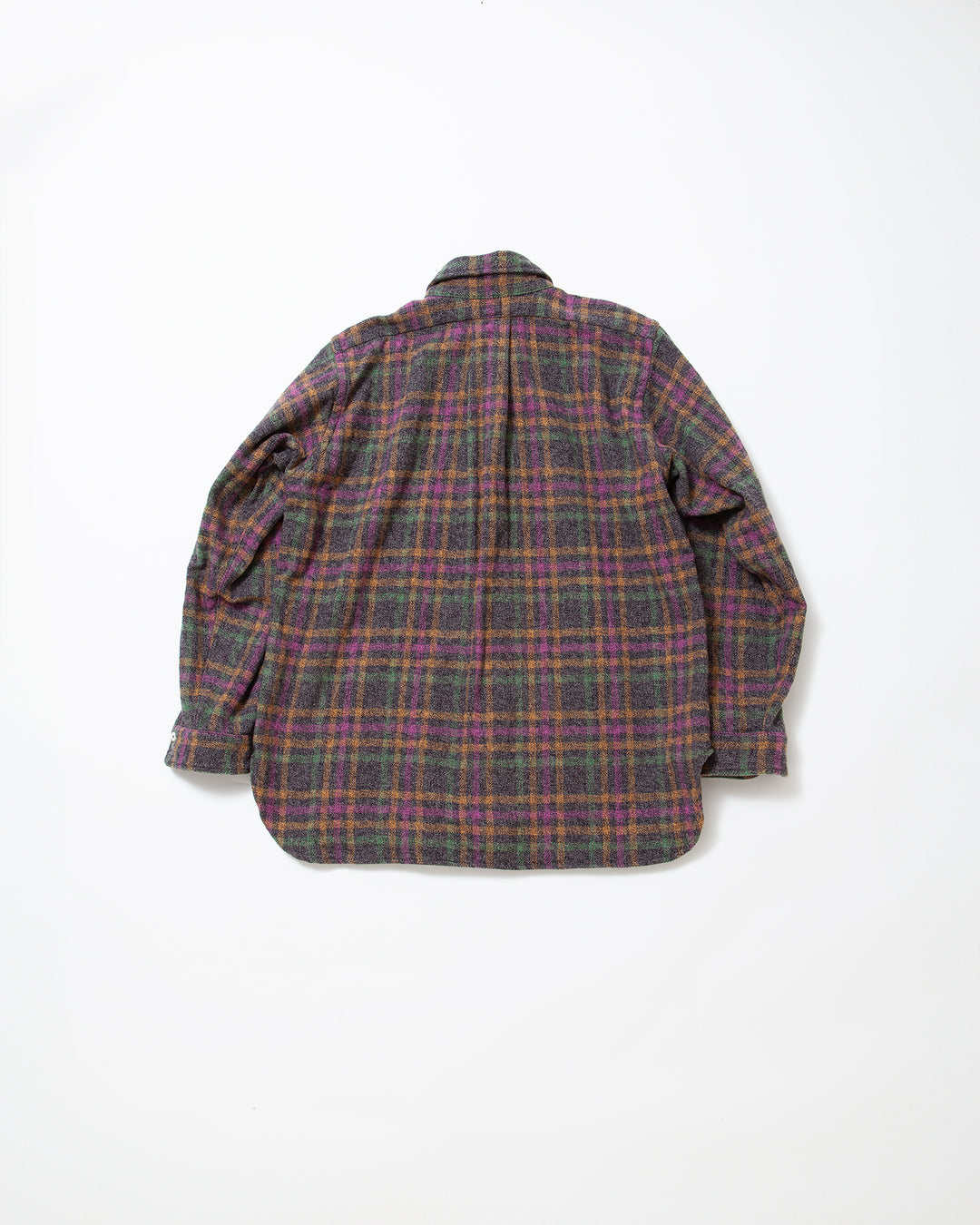 CS005 - W.C.W SHIRT PULLOVER / Charcoal Grey × Multi Color