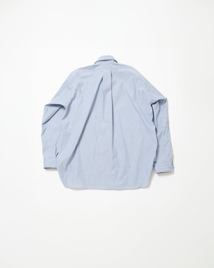 CS005 - W.C.W SHIRT PULLOVER / Blue × Charcoal