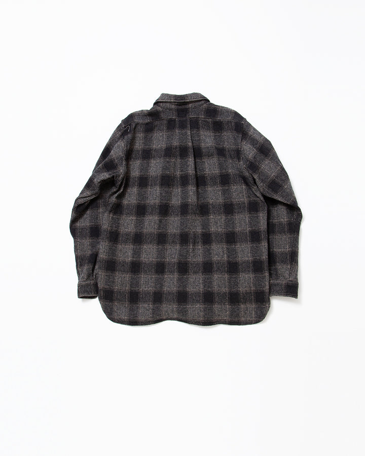 CS005 - W.C.W SHIRT PULLOVER / Black × White