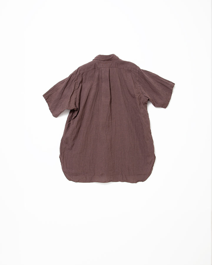 CS005S - W.C.W SHIRT PULLOVER S/S / Brown
