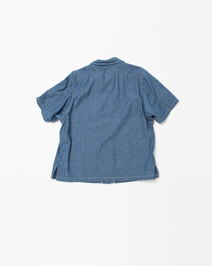 CS011S・UTILITY FIELD SHIRT / Blue Chambray