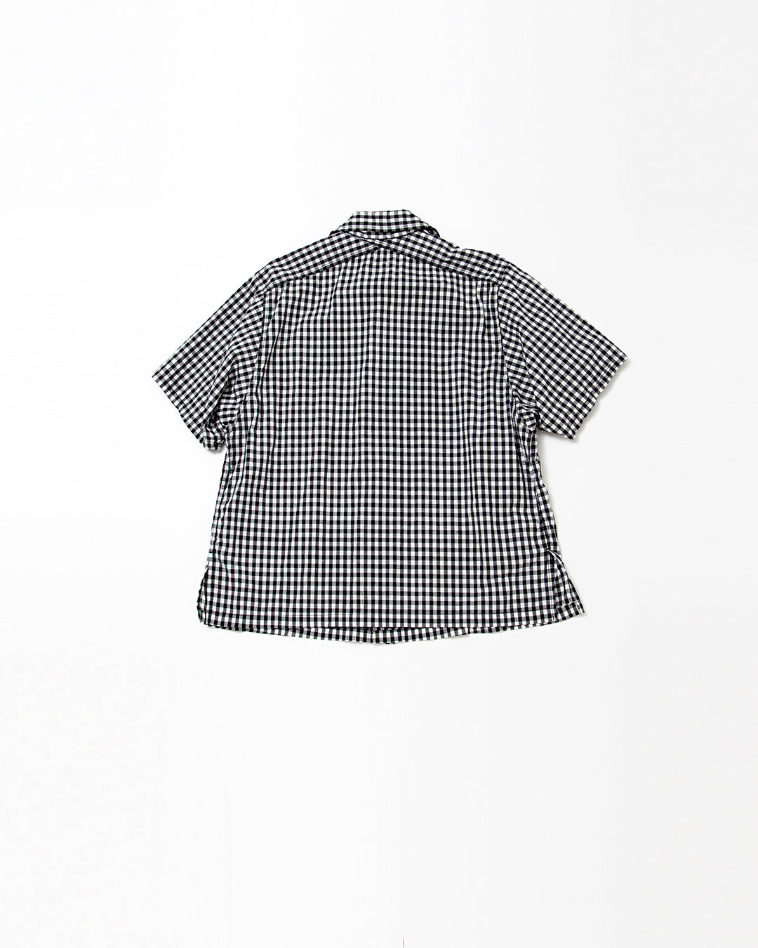 CS011S・UTILITY FIELD SHIRT / Monotone Gingham Check