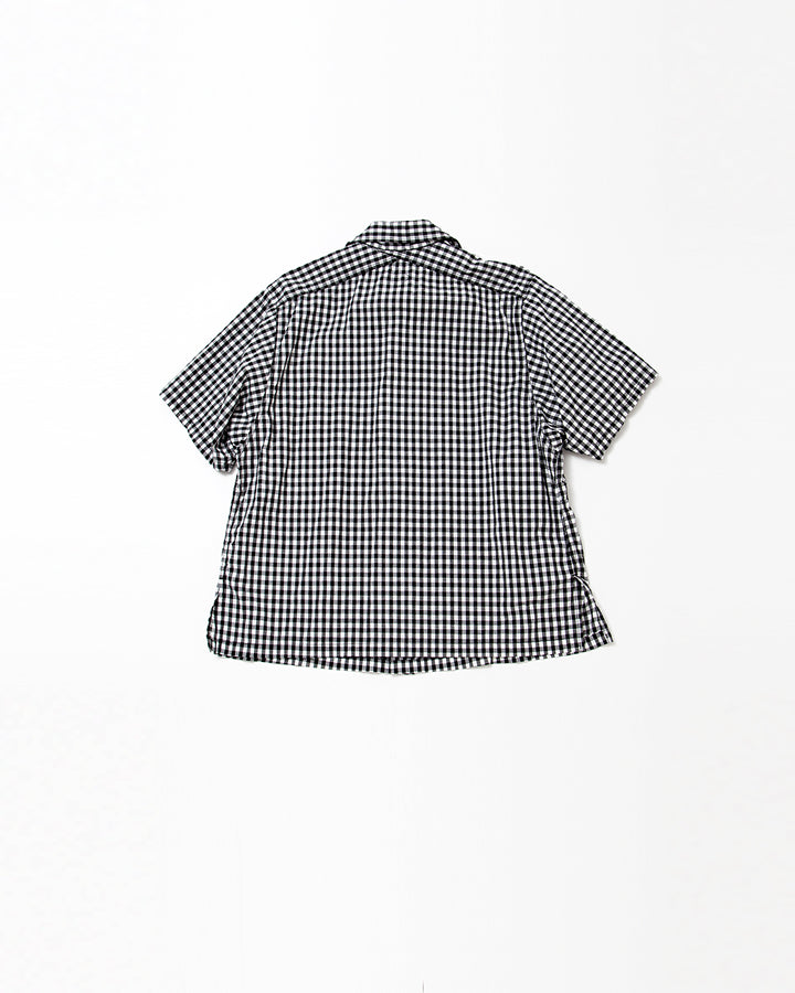 CS011S・UTILITY FIELD SHIRT / Monotone Gingham Check