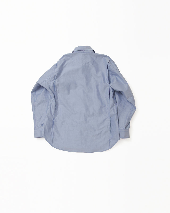 CS012・TREK TRAVELER SHIRT / Light Blue