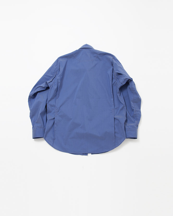 CS012・TREK TRAVELER SHIRT / Blue